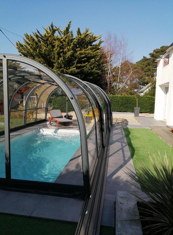 Villa Bord De Mer Avec Piscine Et Jacuzzi Pénestin Exteriör bild